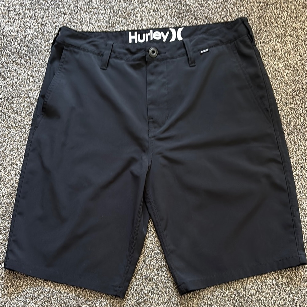 NEW! Hurley Phantom Black Shorts- Size 30